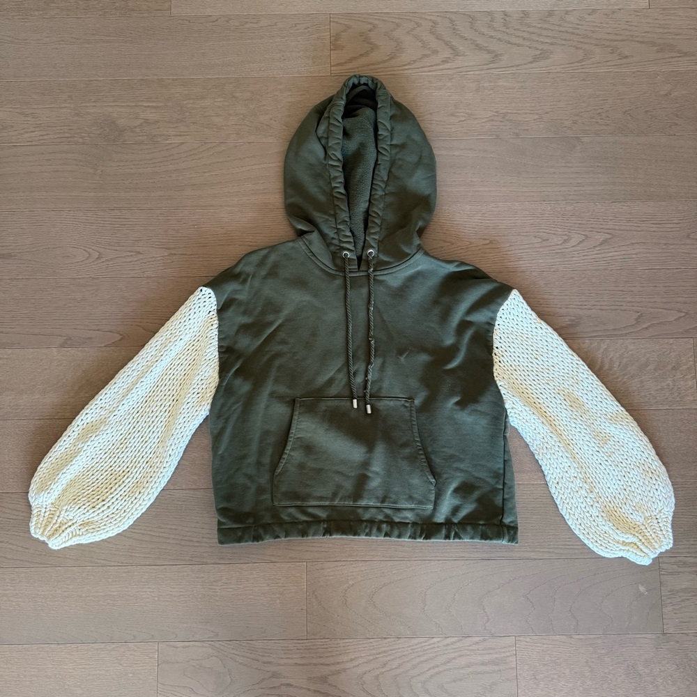 The Odells x Anthropologie Brielle pullover hoodie